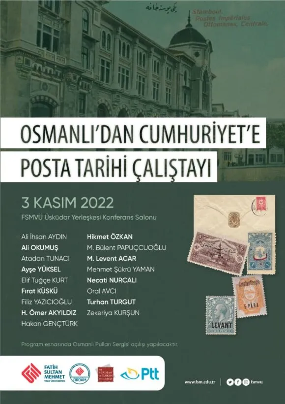Osmanlı’dan Cumhuriyet’e Posta Tarihi Çalıştayı